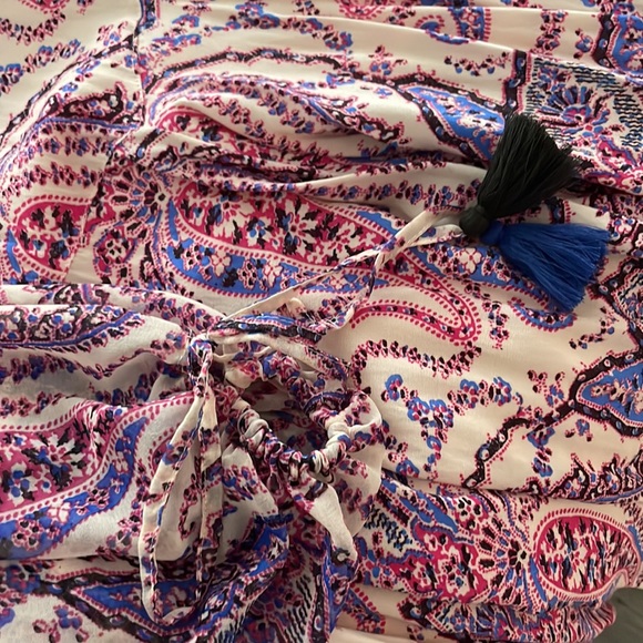 Free people paisley purple dress - Picture 3 of 7